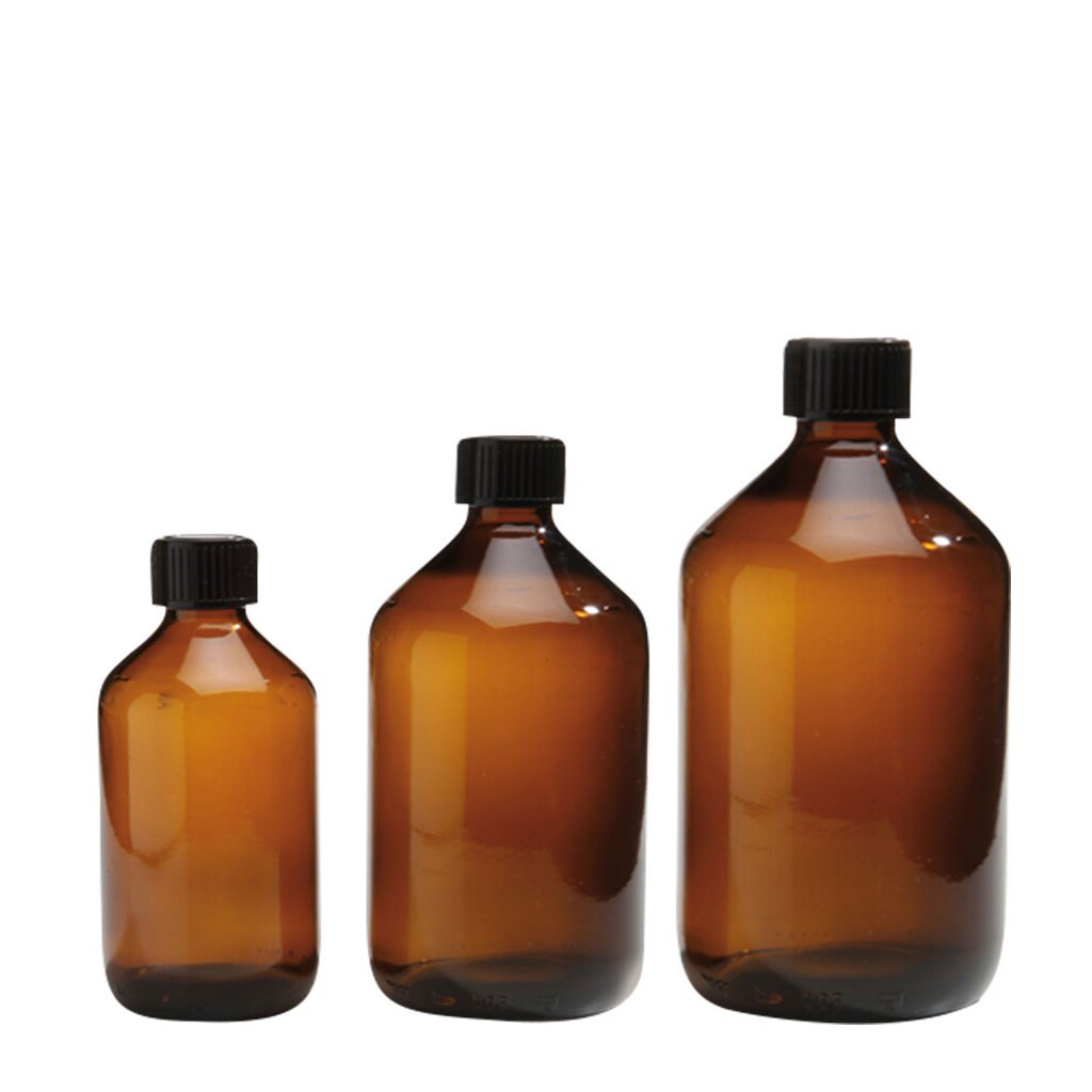 VASANA 1 x 150 ml Glasdiffusorflaschen, leer, klarer  Aromatherapie-Diffusor, Glasflasche, nachfüllbar, Reiseprobe, Verpackung,  Aroma-Flaschen