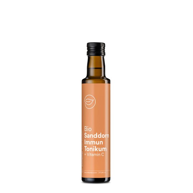 Sanddorn Immun Tonikum + Vitamin C, Bio, 250 ml